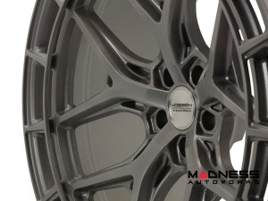 Porsche Taycan Custom Wheels - HFX-1 by Vossen - Satin Silver